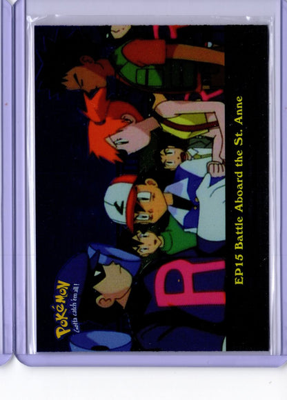 Battle Aboard the St. Anne EP15 Topps Pokemon TV Animation Edition Series 1 -