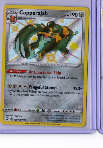 Copperajah 290 2020 Pokemon Japanese Sword & Shield Shiny Star V - English NM