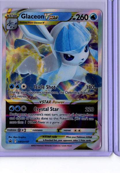 Glaceon VSTAR SWSH197 2022 Pokemon SWSH Black Star Promo - English NM