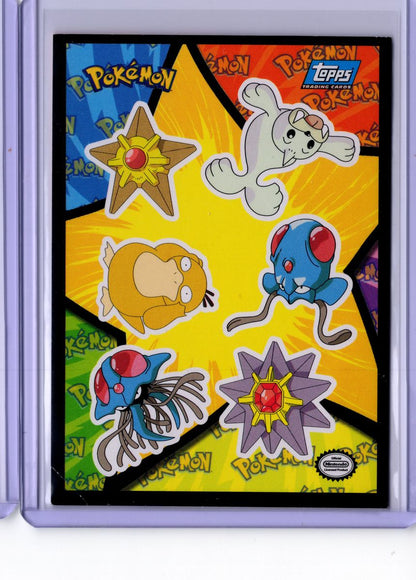 Sticker Card Sticker Topps Pokemon TV Animation Edition Series 1 - English NM