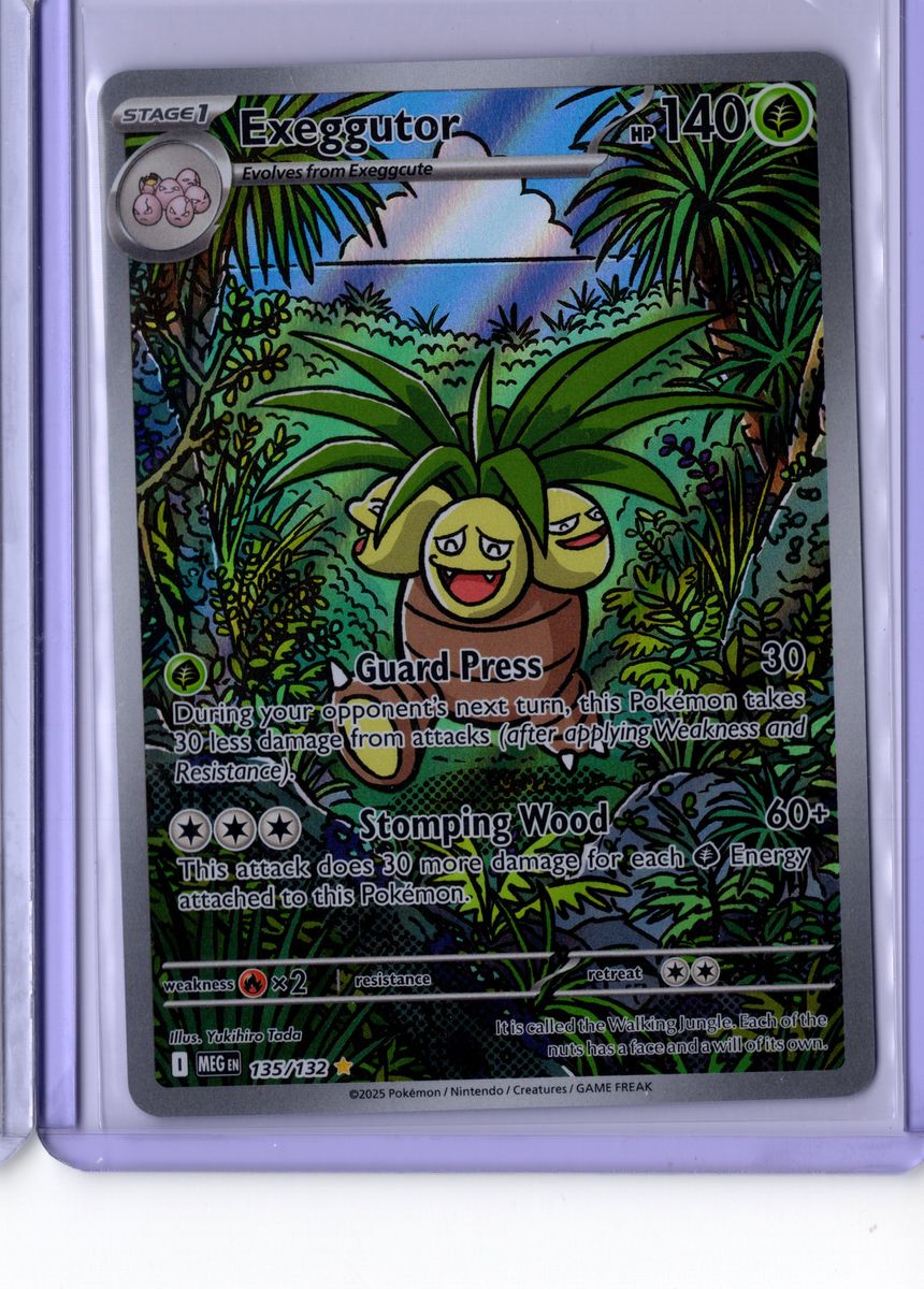 Exeggutor 135 2025 Pokemon Mega Evolution - English NM