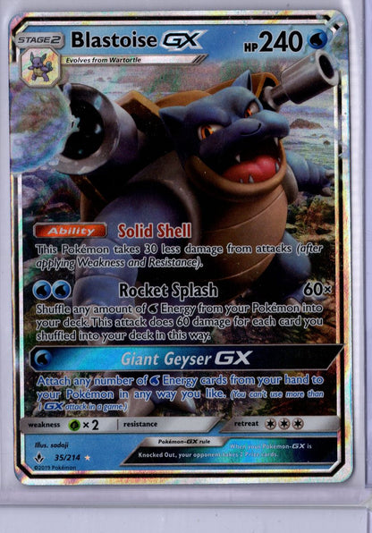 Blastoise GX