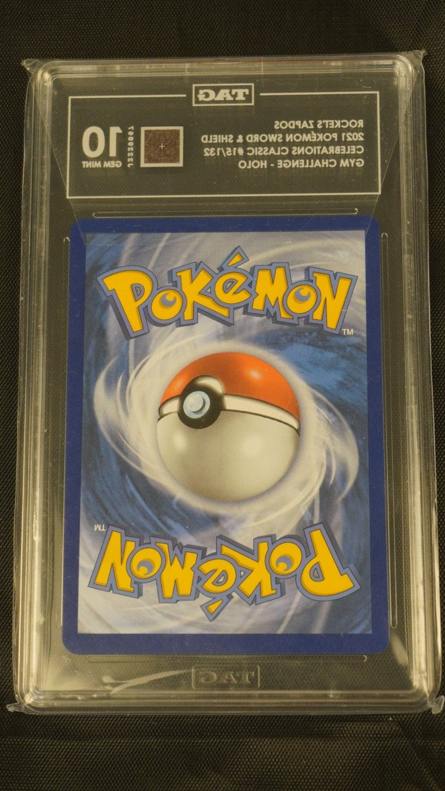 Rocket's Zapdos - Holo - TAG 10