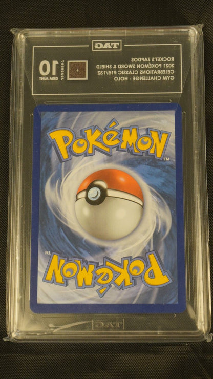 Rocket's Zapdos - Holo - TAG 10