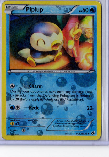 Piplup - RC6/RC25 - Pokemon Legendary Treasures - MP