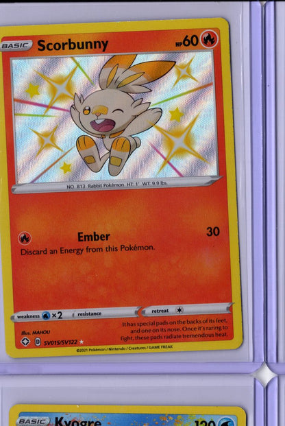 Scorbunny SV015 2021 Pokemon Shining Fates - English NM