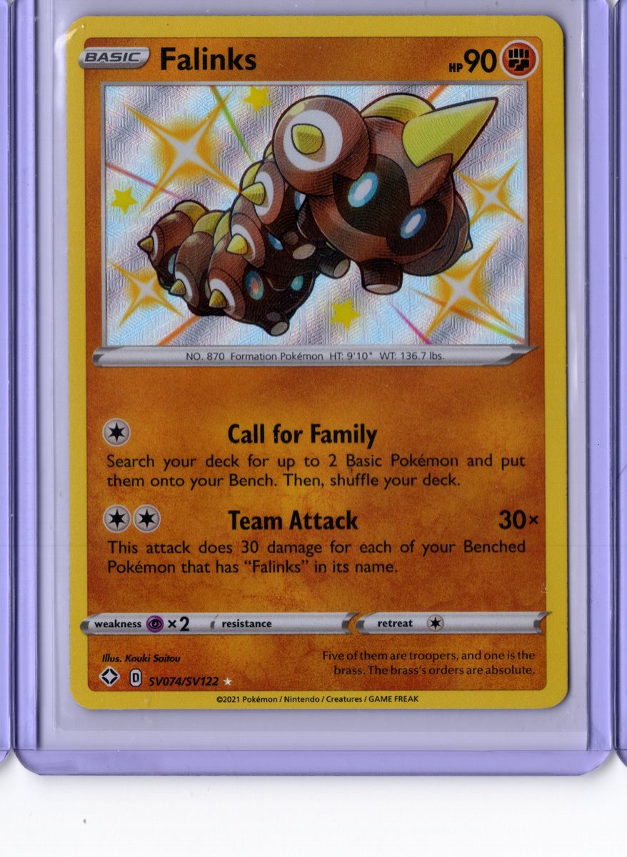 Falinks SV074 2021 Pokemon Shining Fates - English NM