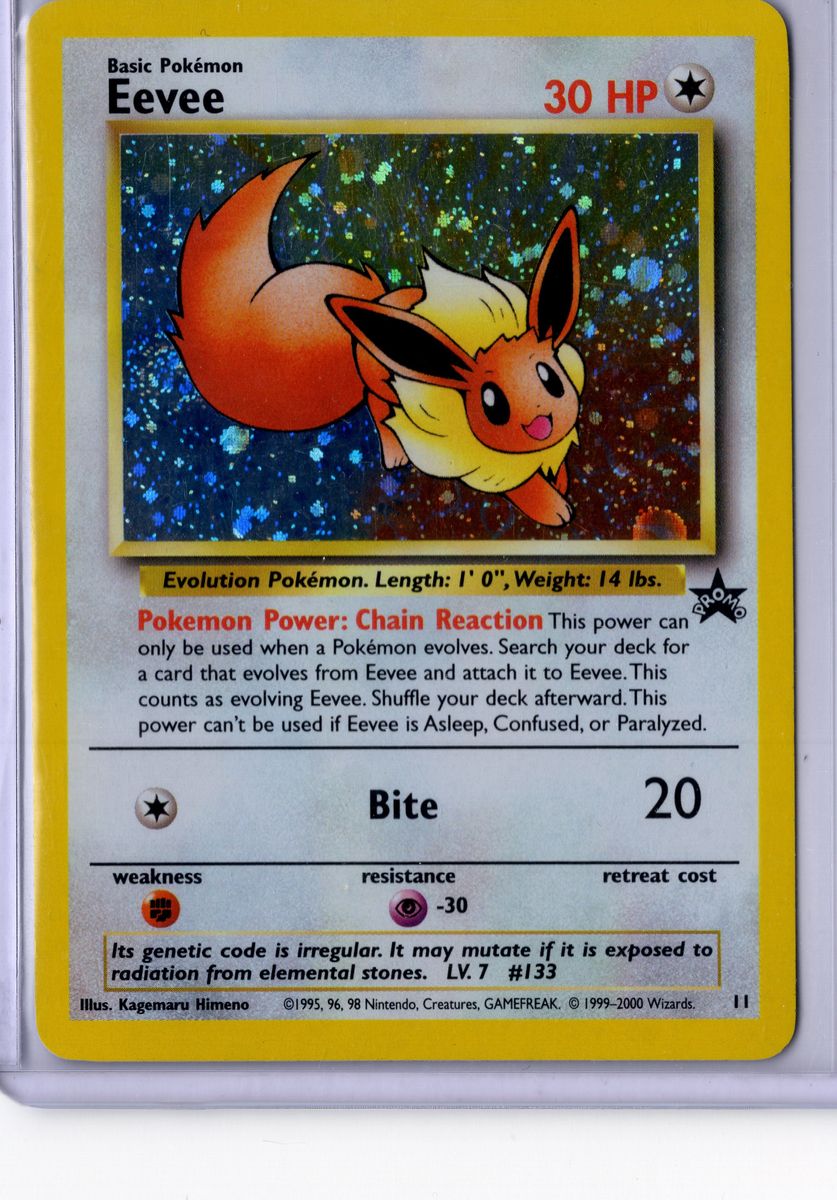 Eevee - 11 - Pokemon Promo - NM