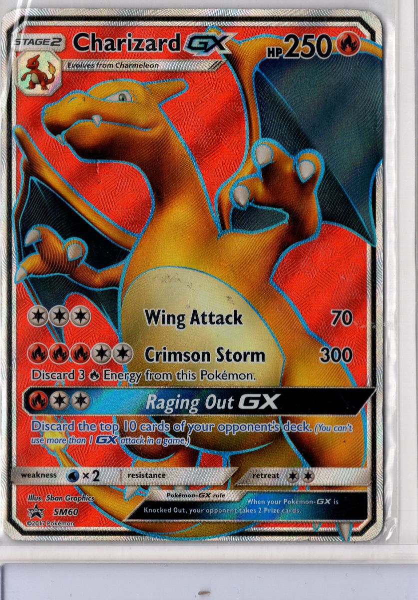 Charizard GX - SM60 - Pokemon Promo - MP