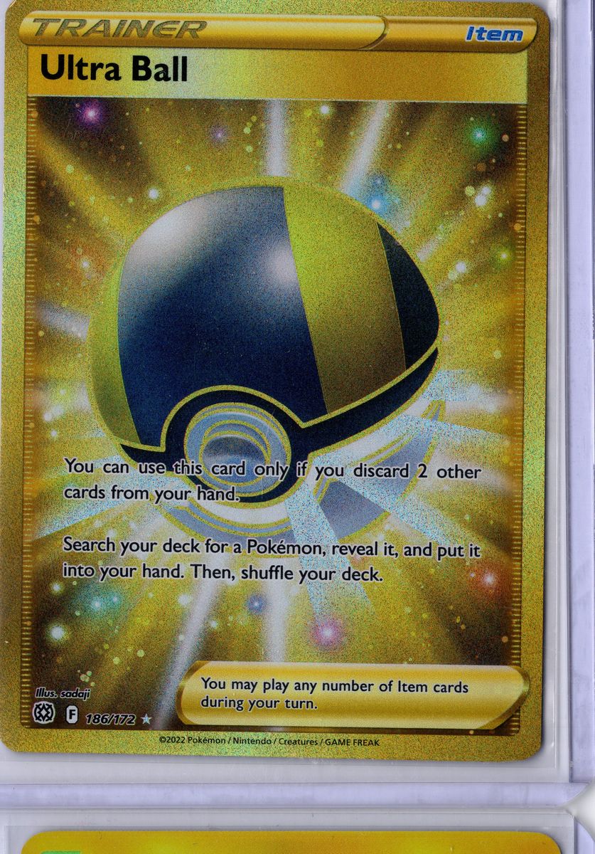 Ultra Ball - 186/172 - Pokemon Brilliant Stars - NM