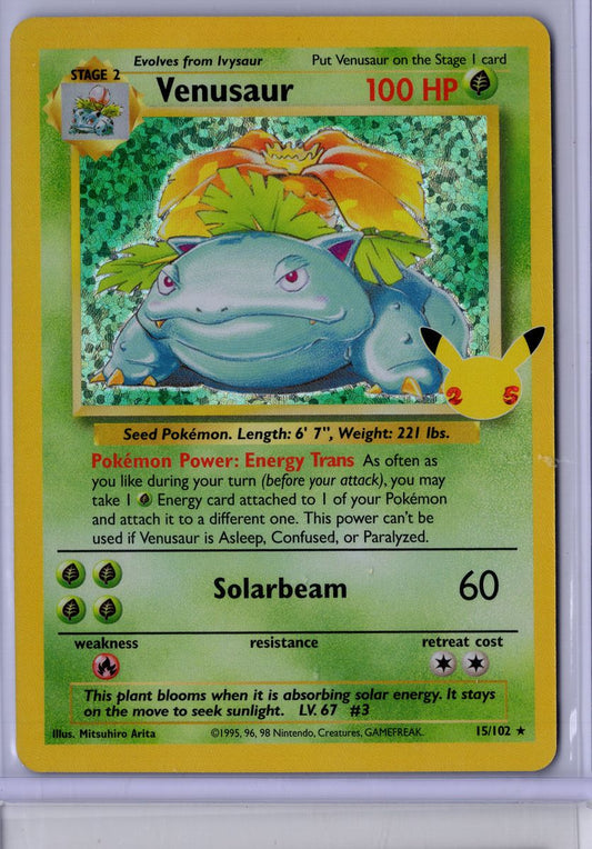 Venusaur - #15 - Pokemon Celebrations - NM