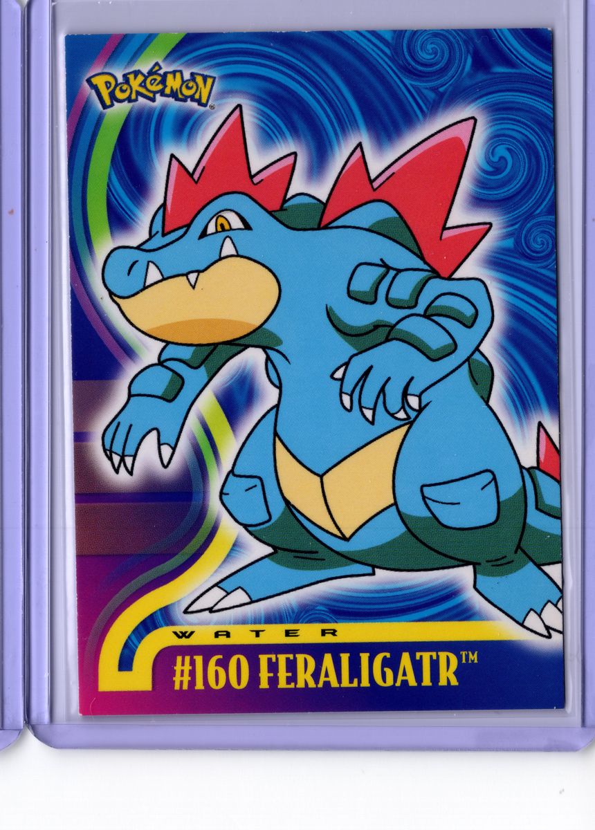 Feraligatr 160 Topps Pokemon Johto League Champions - English LP