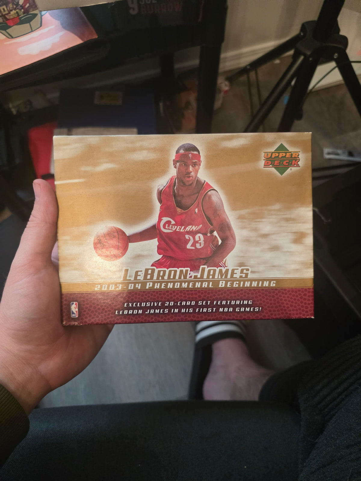 Lebron James Phenomenal Beginnings Rookie Set - Unsealed Box, Sealed Cards Lebron James