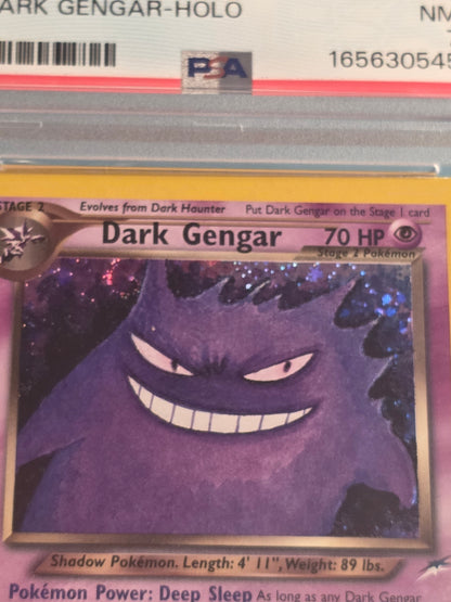 Dark Gengar Neo Destiny Holo 006/105 - PSA 7 Swirl