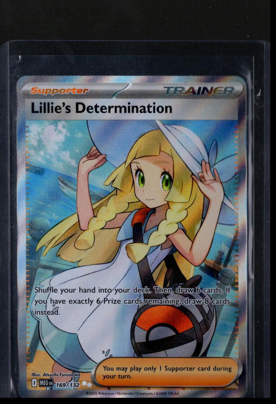 Lillie's Determination 169/132 Pokemon Mega Evolution - English NM