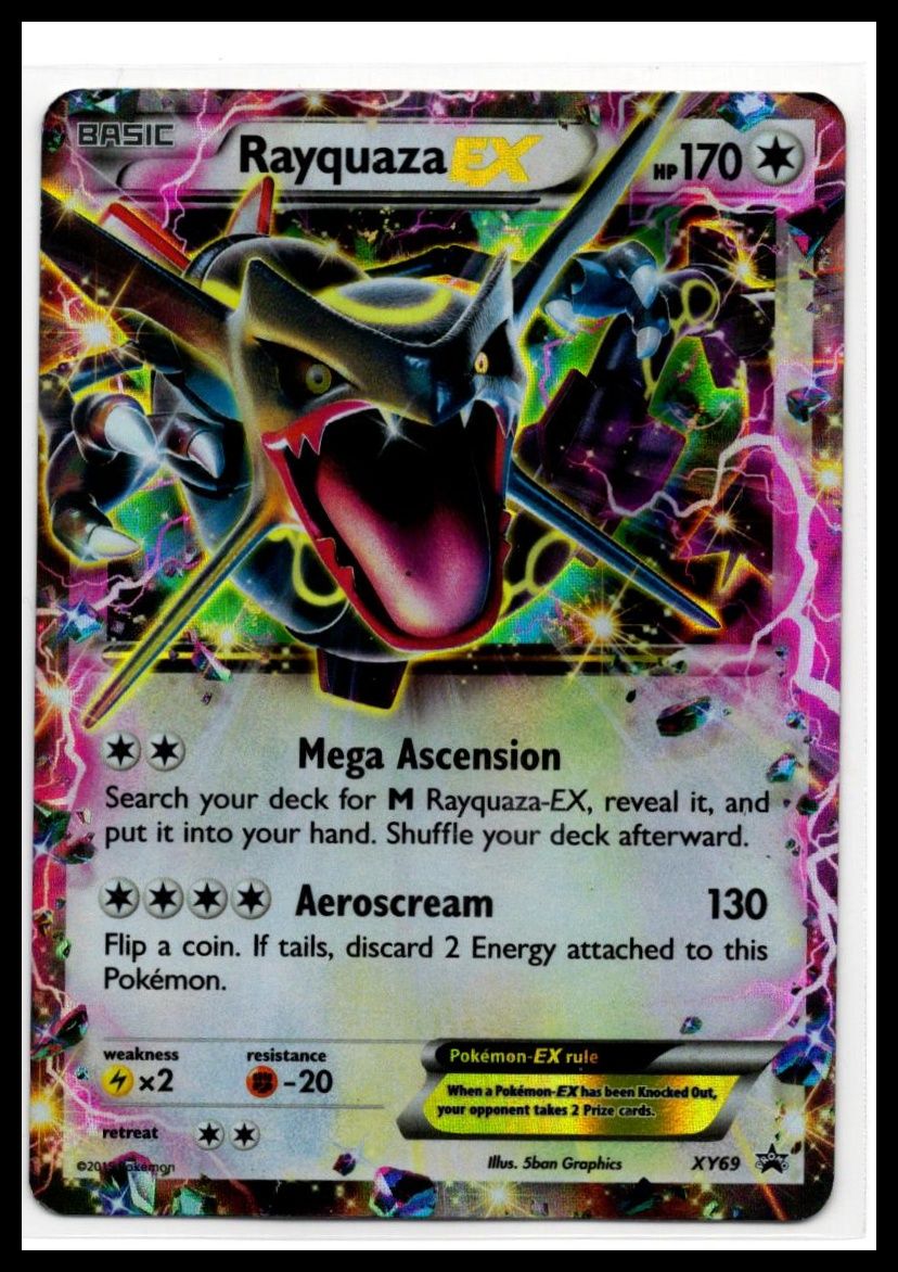 Rayquaza EX - XY Black Star Promos XY69 - NMRayquaza EX